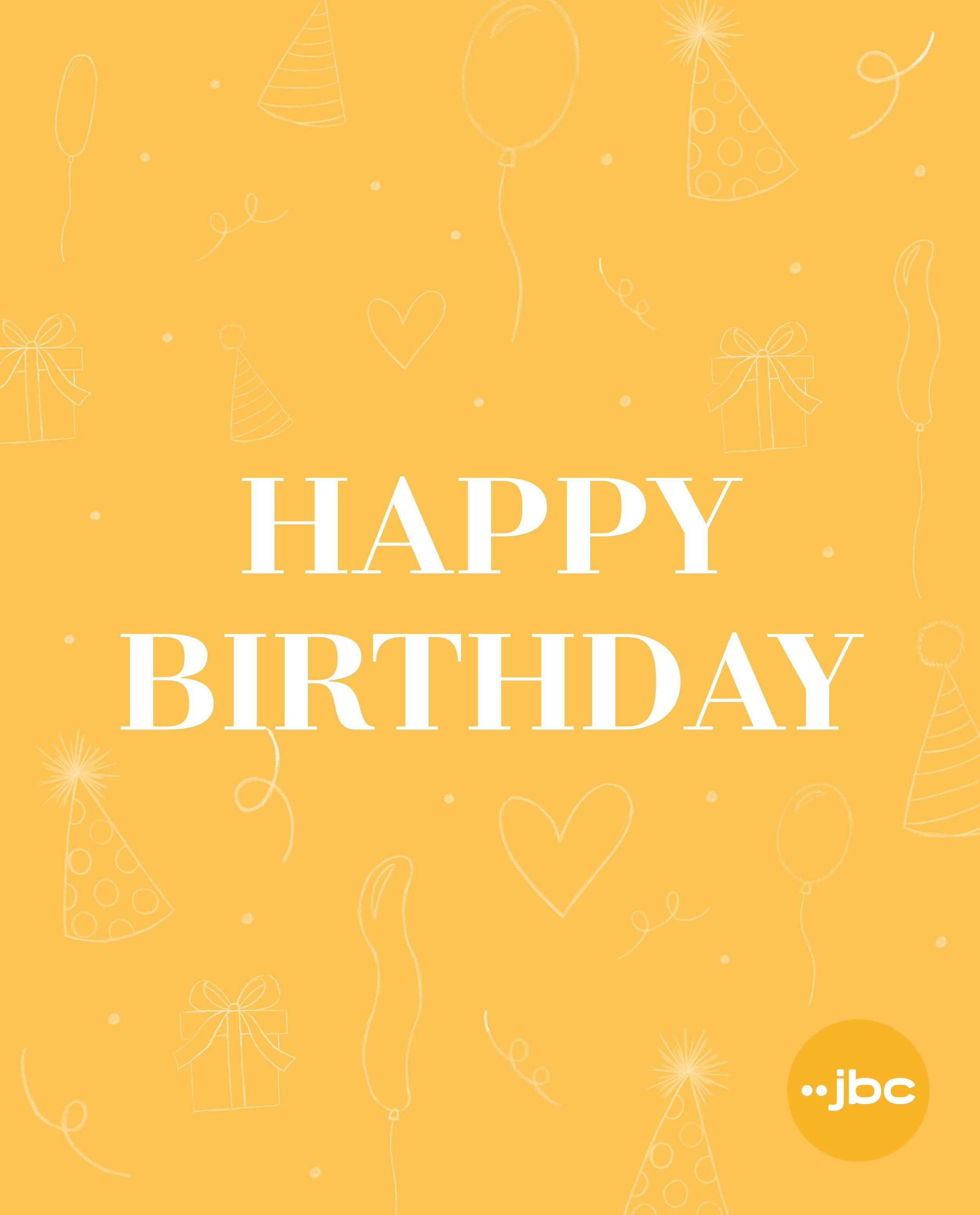 Bon cadeau numérique - anniversaire - JBC