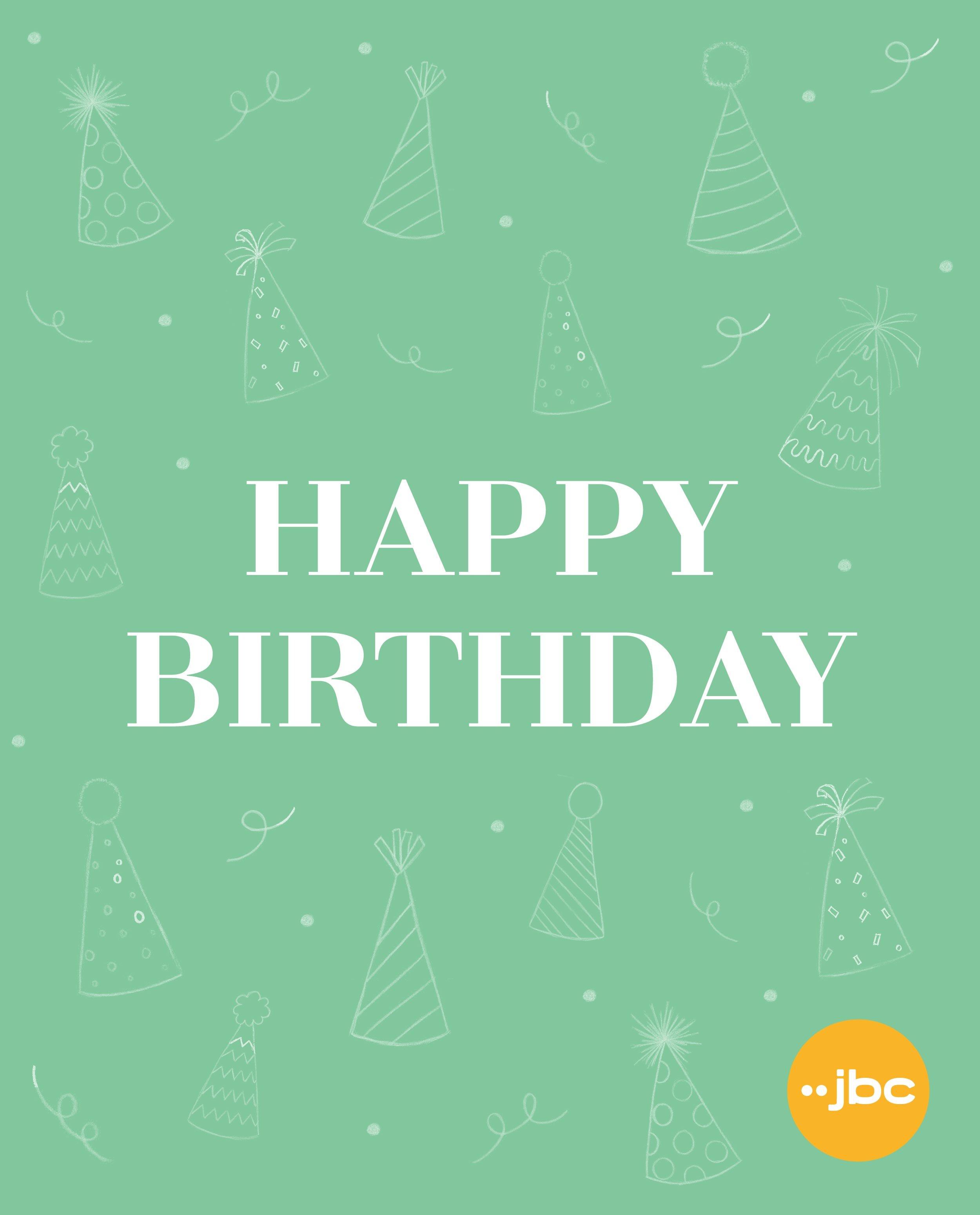 Bon cadeau numérique - anniversaire - JBC