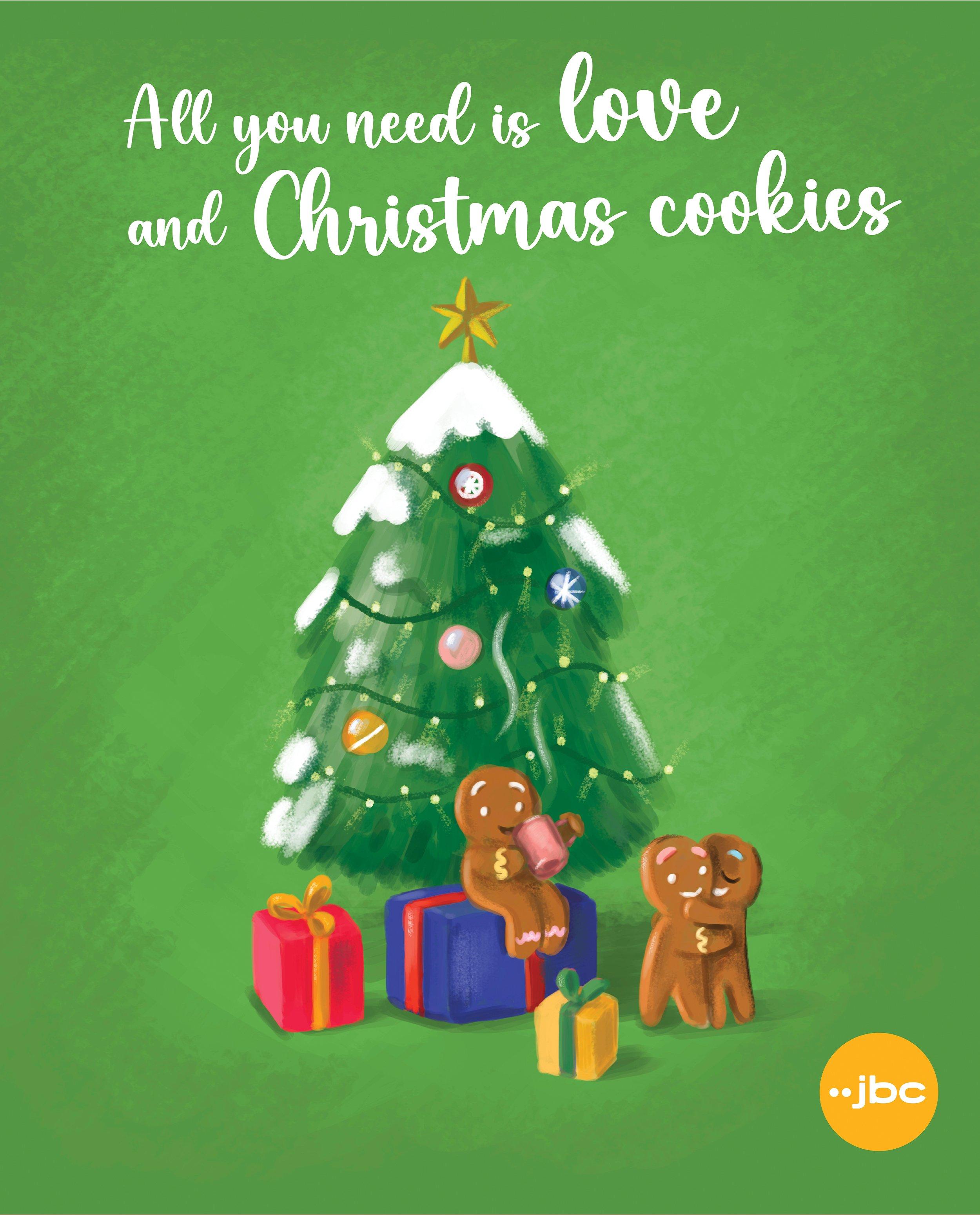 Digitale JBC-cadeaubon Kerst - 25, 50, 75  of 100 euro - JBC