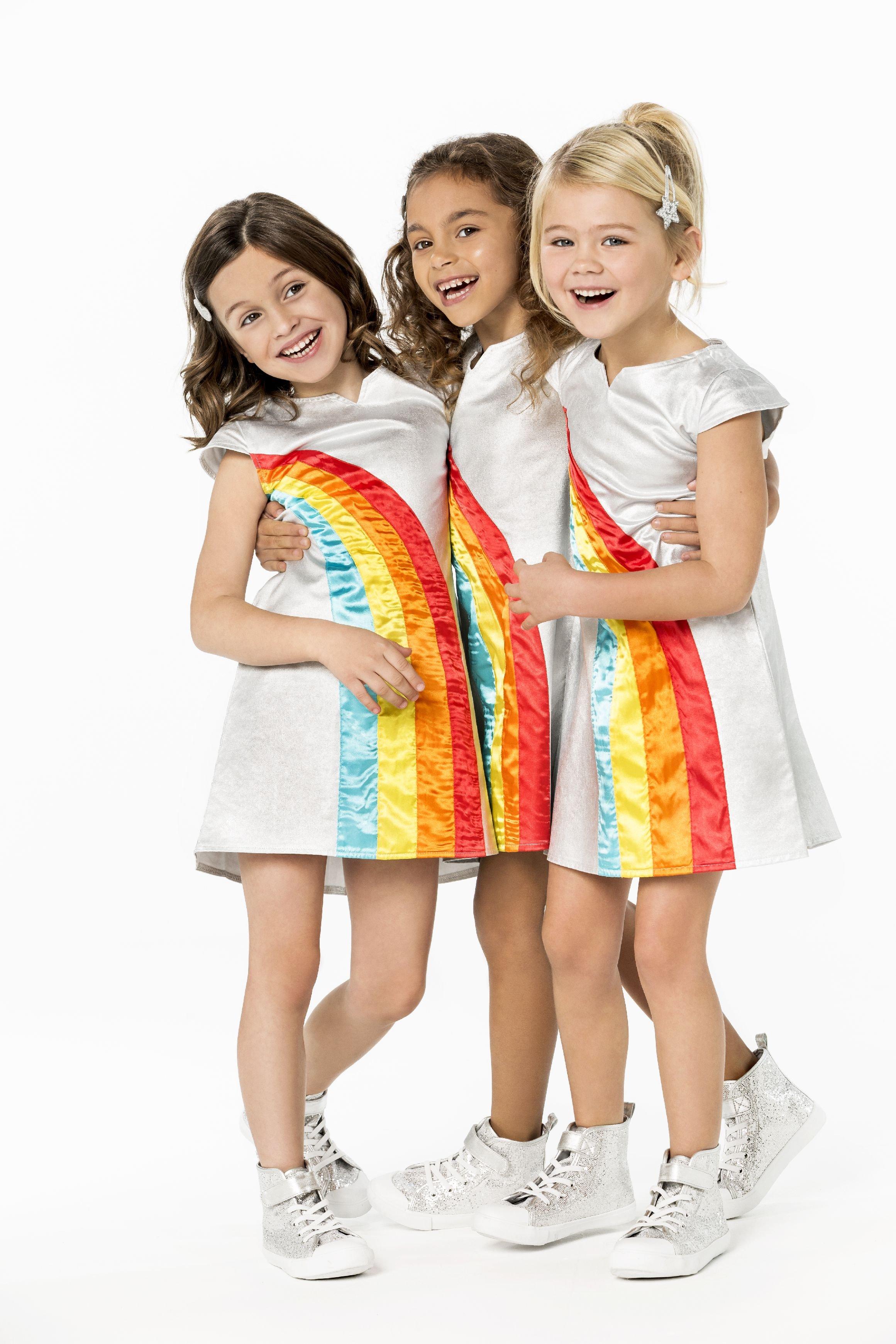 Kleedjes - Regenboogjurkje K3