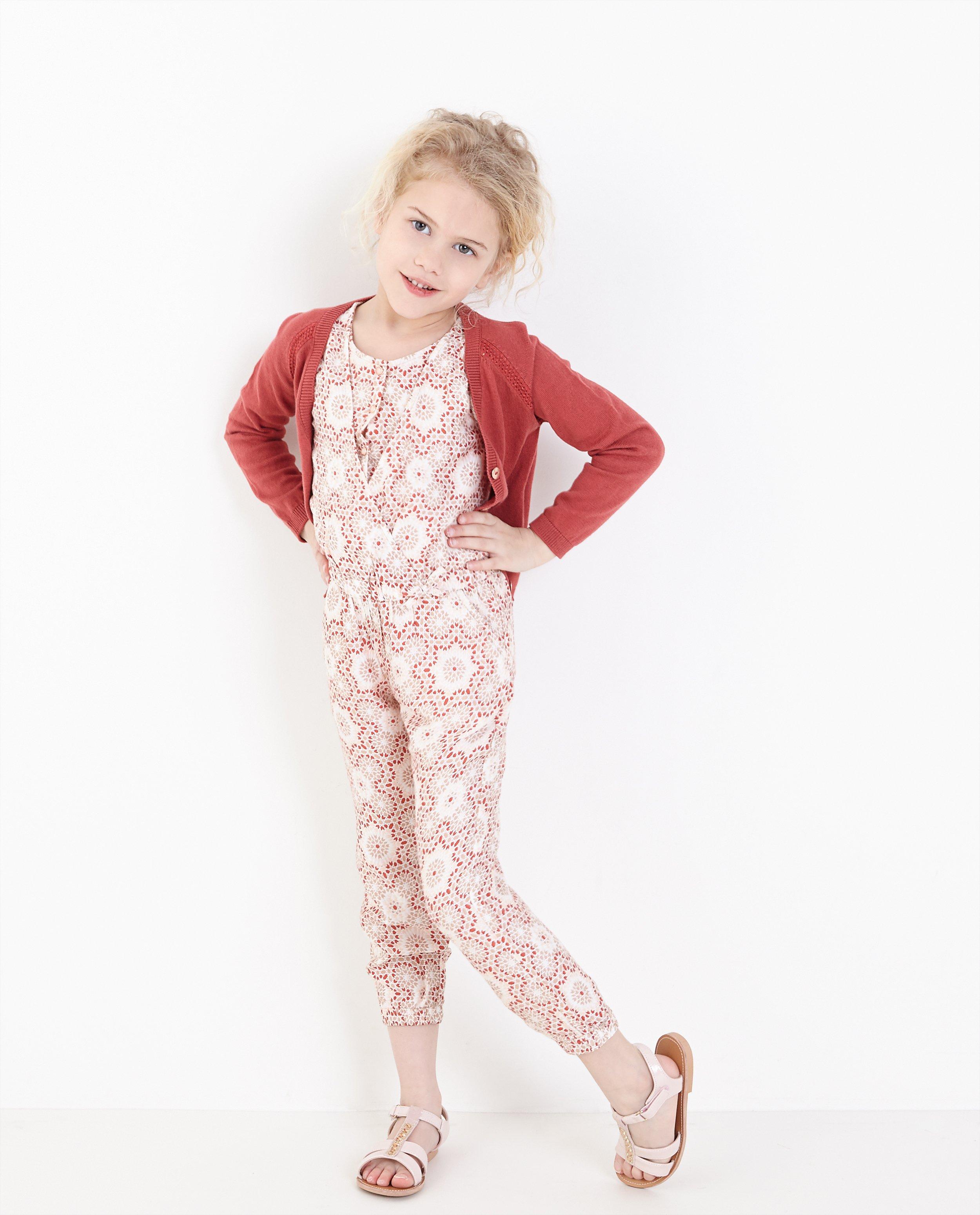 Zachte cardigan met glitterdraad - Product Detail - rood - afbeelding nummer 1