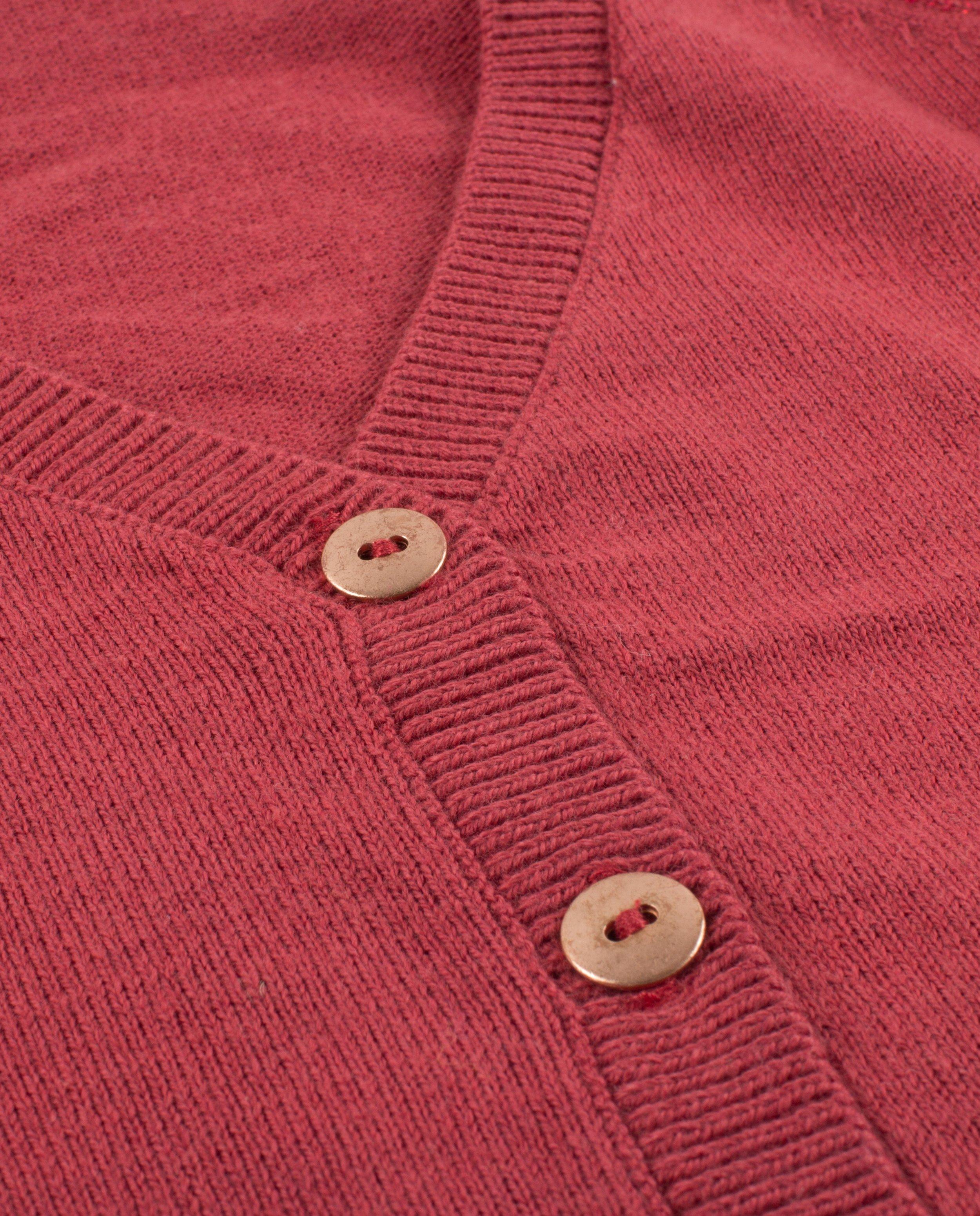 Zachte cardigan met glitterdraad - Product Detail - rood - afbeelding nummer 4