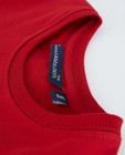 T-shirts - Rode longsleeve met print I AM