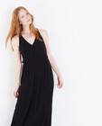 Zwarte maxi-jurk met rugdecolleté - null - Sora