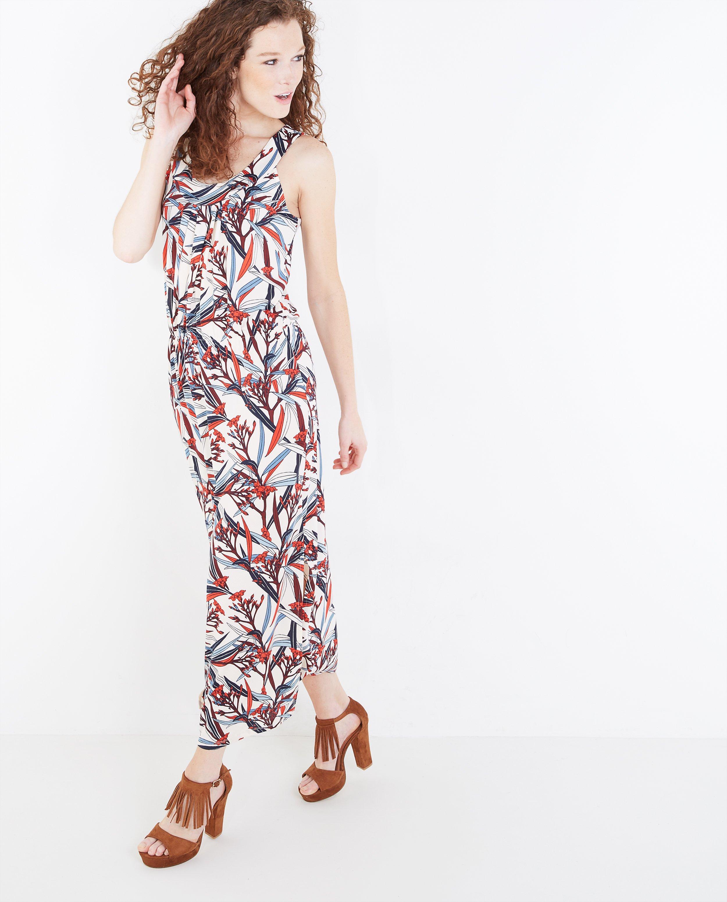 Maxi-jurk met floral print - null - JBC