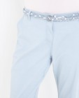 Pantalons - Chino met gevlochten riem