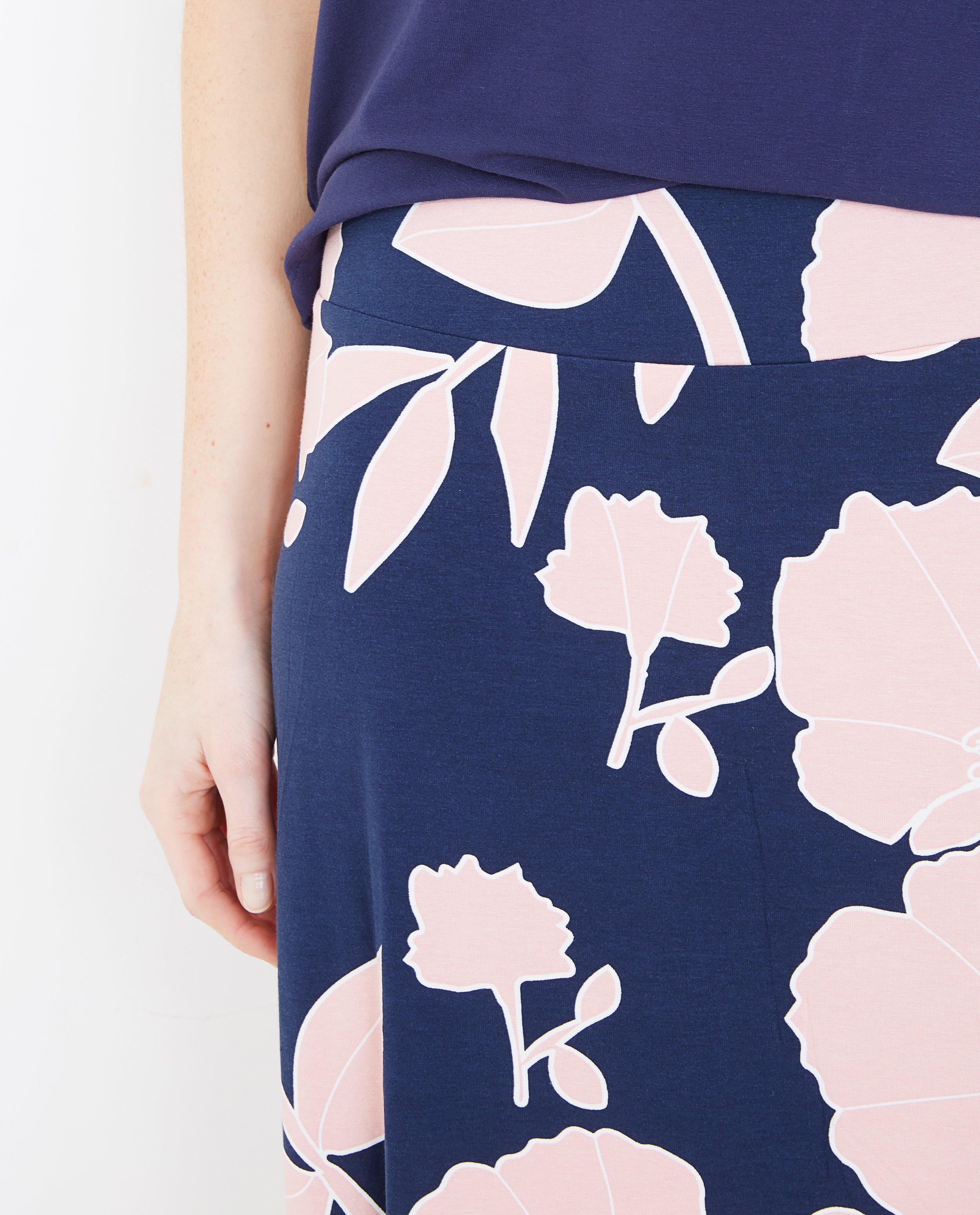 Rokken - A-lijnrok met bloemenprint