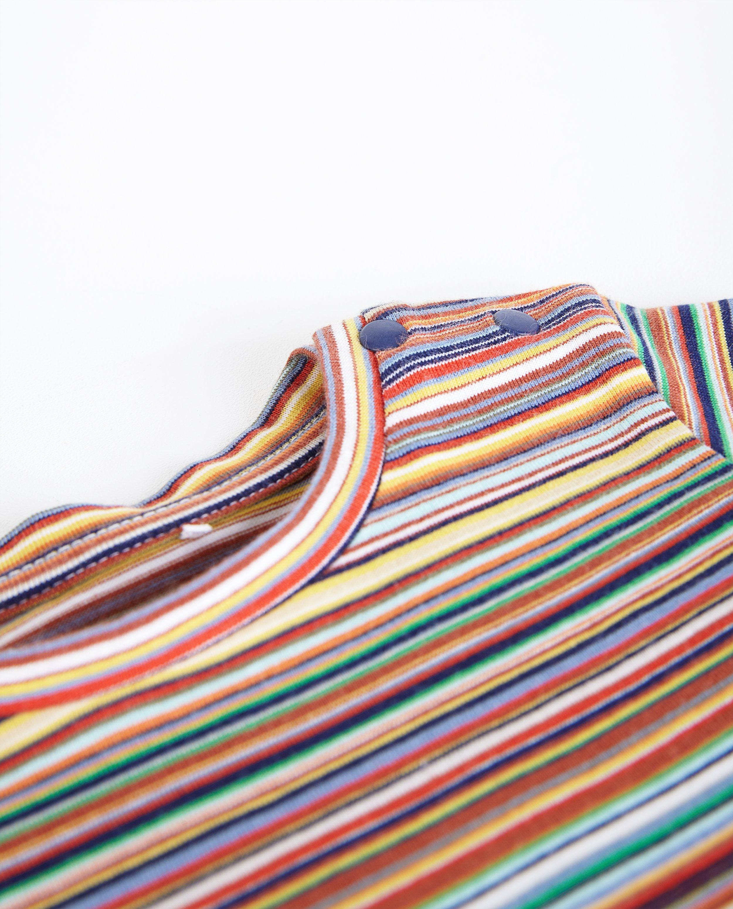 T-shirts - T-shirt met gekleurde streepjes