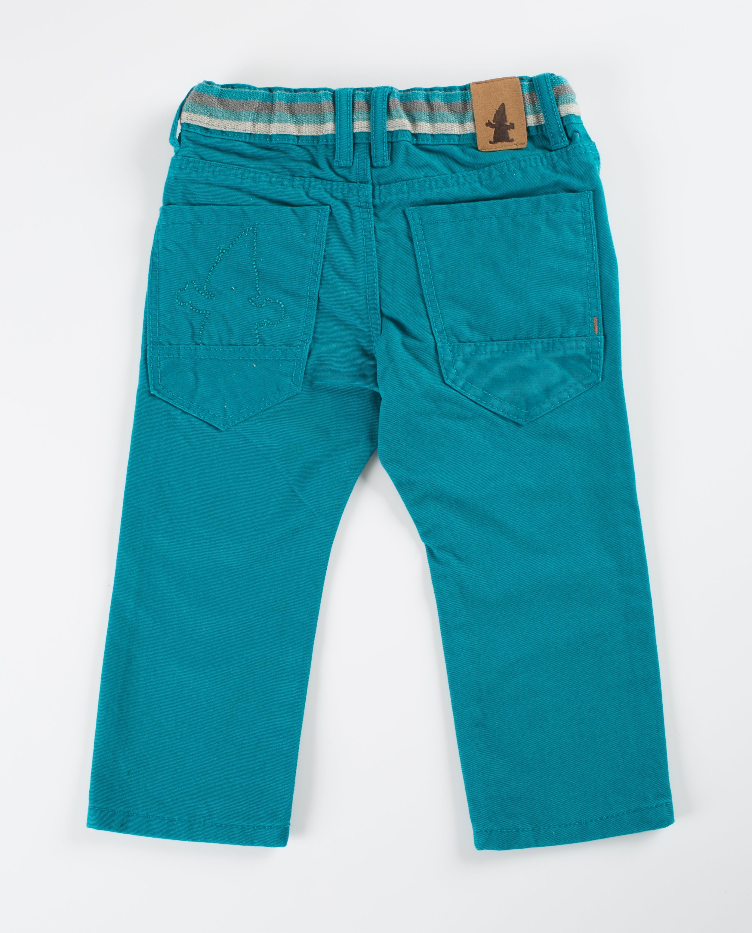Pantalons - Azuurblauwe broek Bumba