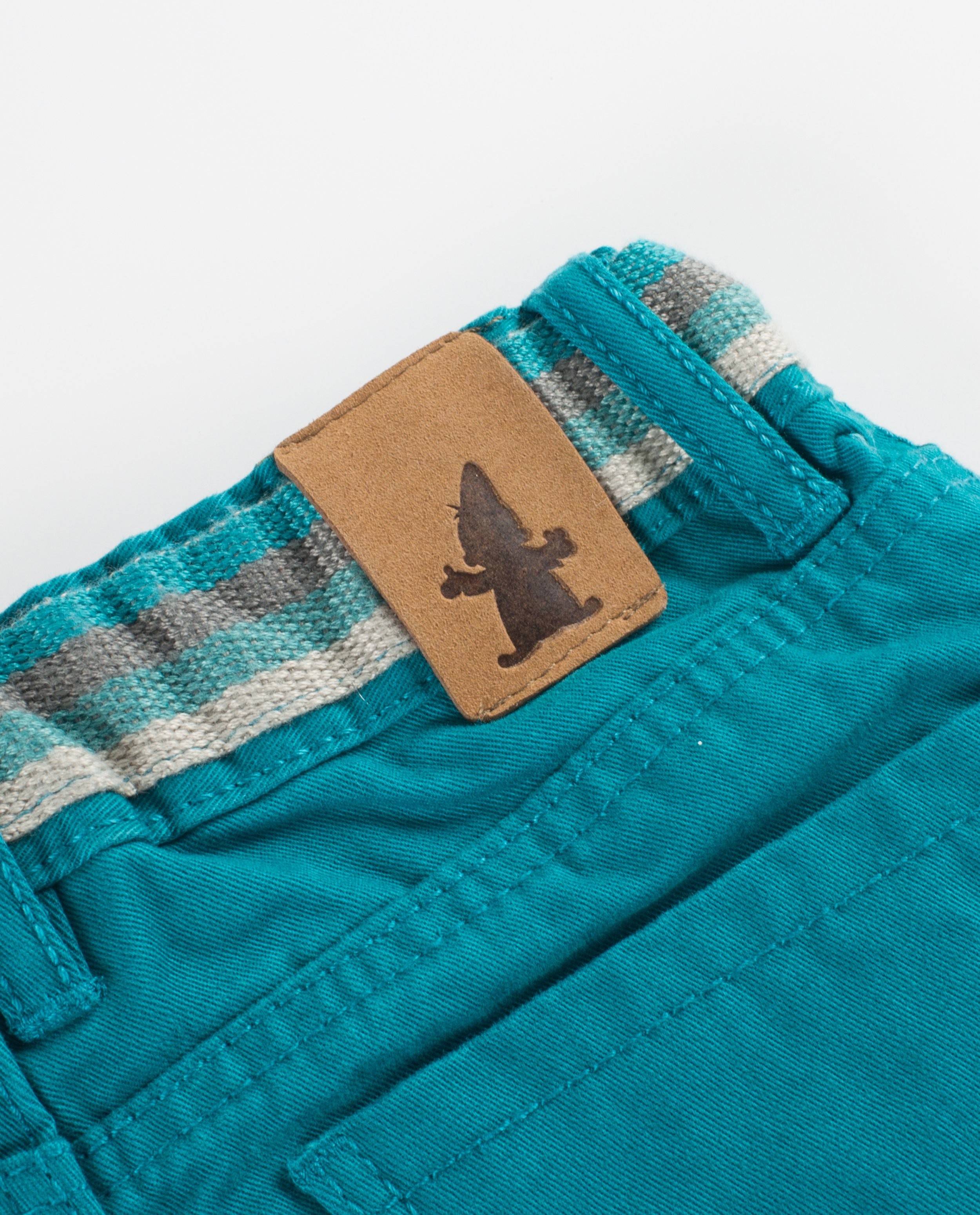 Pantalons - Azuurblauwe broek Bumba