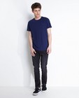 Donkergrijze skinny jeans - null - Groggy