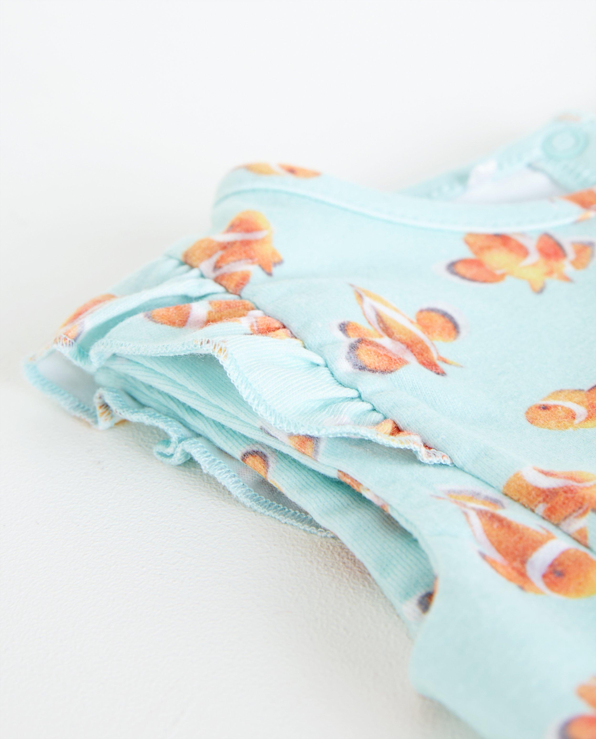 Set van roze playsuit en haarband  - Product Detail - lichtblauw - afbeelding nummer 4