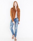 Skinny jeans met patches - null - Groggy
