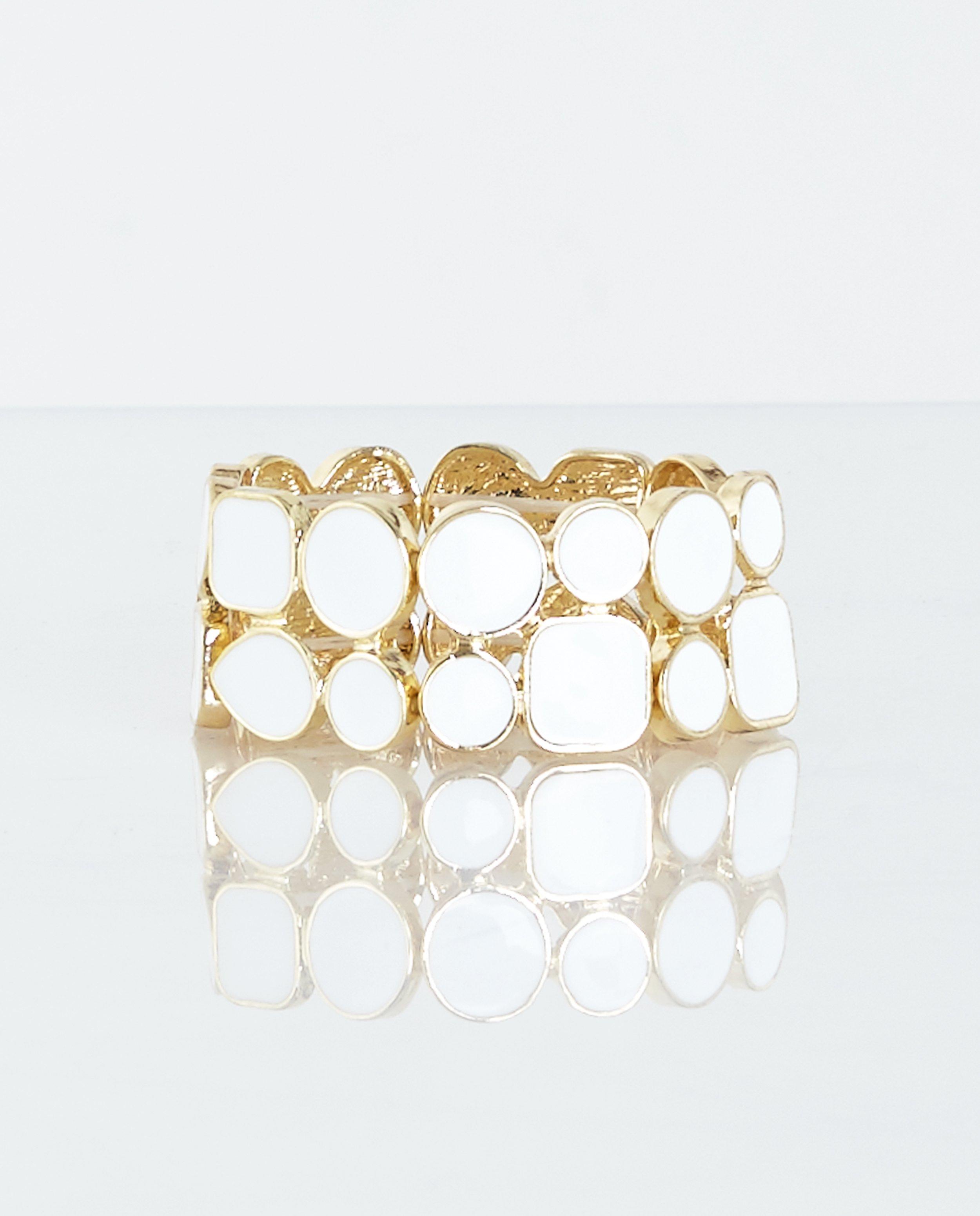 Armband met witte stenen - null - JBC