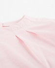 T-shirts - Roze longsleeve met fluweel Maya