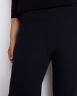 Pantalons - Zwarte broek van viscose