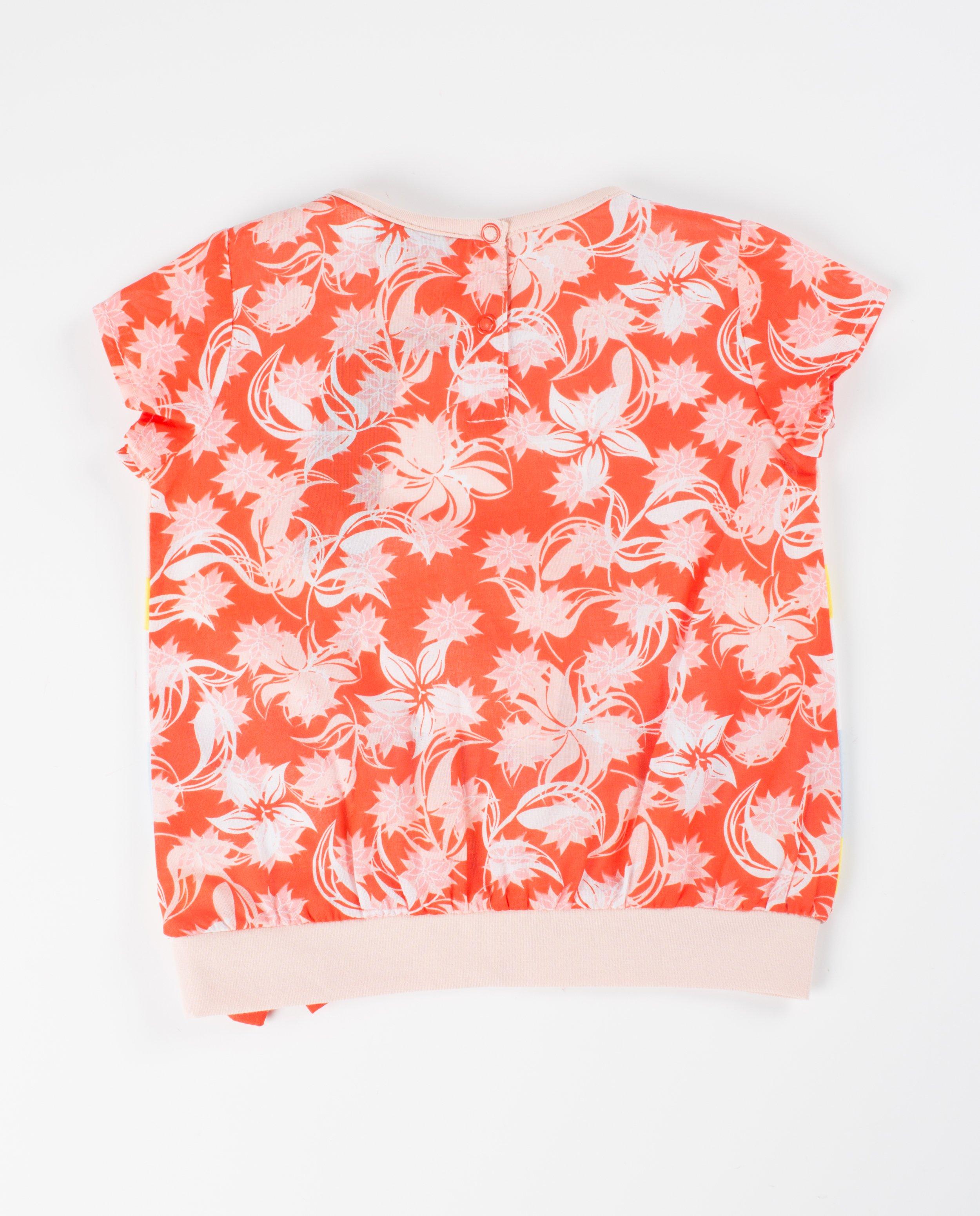 Kleurrijk T-shirt - Product Detail - oranje - afbeelding nummer 2