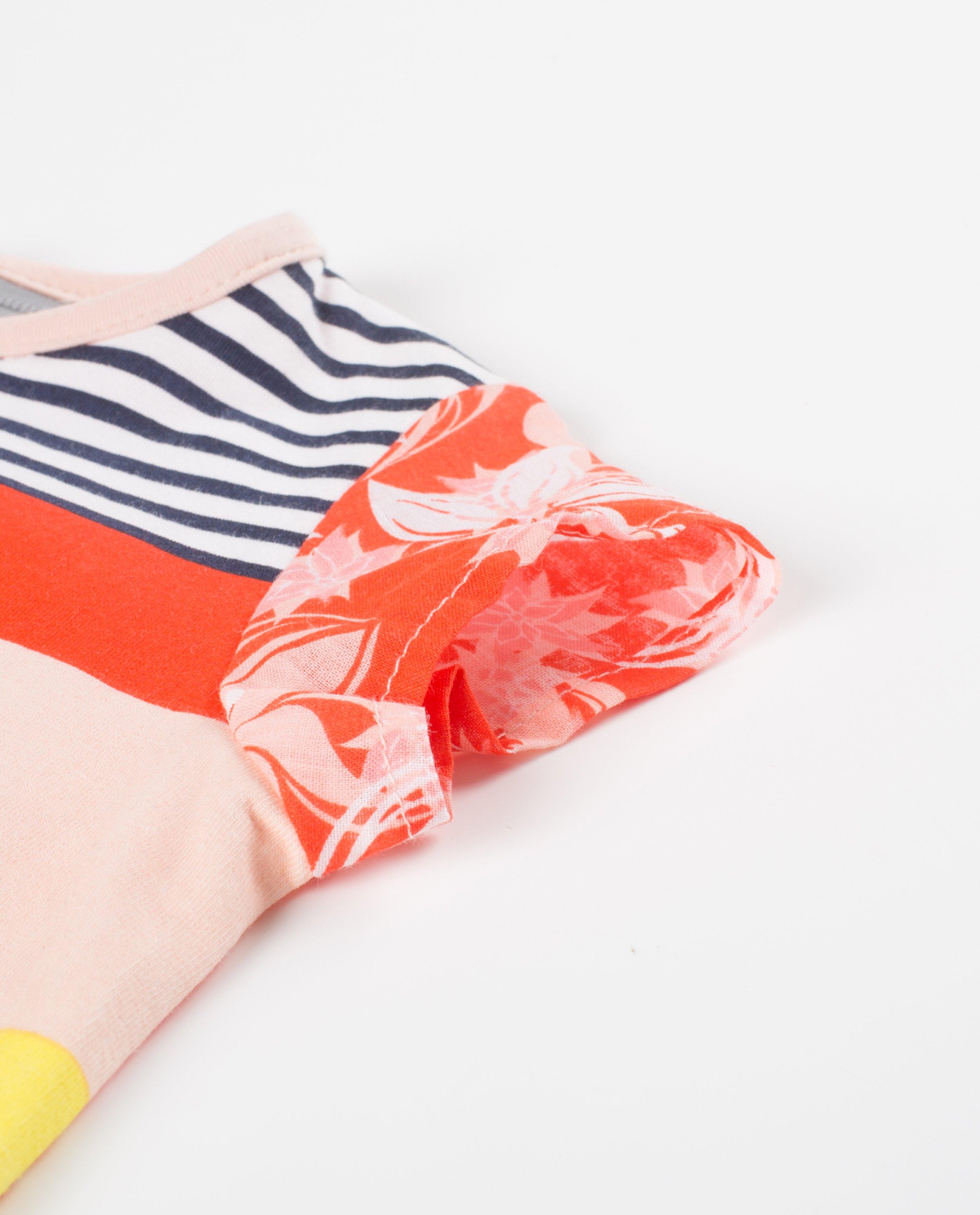 Kleurrijk T-shirt - Product Detail - oranje - afbeelding nummer 4