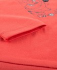 T-shirts - Koraalrode longsleeve Plop