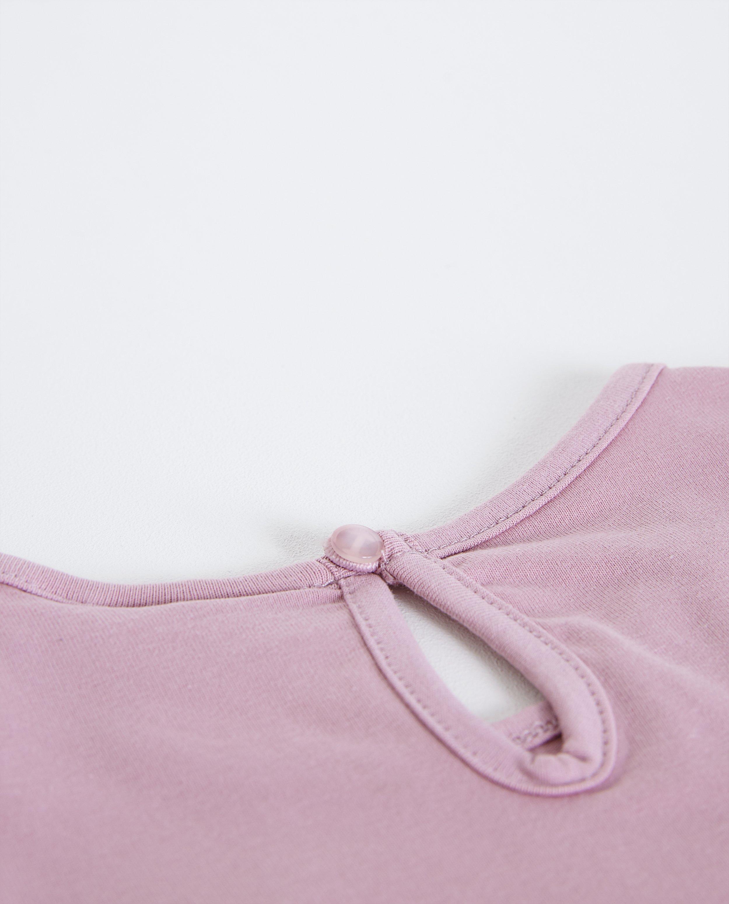 T-shirts - Jeansblauwe longsleeve Maya