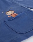 T-shirts - Jeansblauwe longsleeve Maya