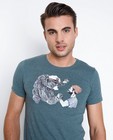 T-shirts - Dennengroen T-shirt met print