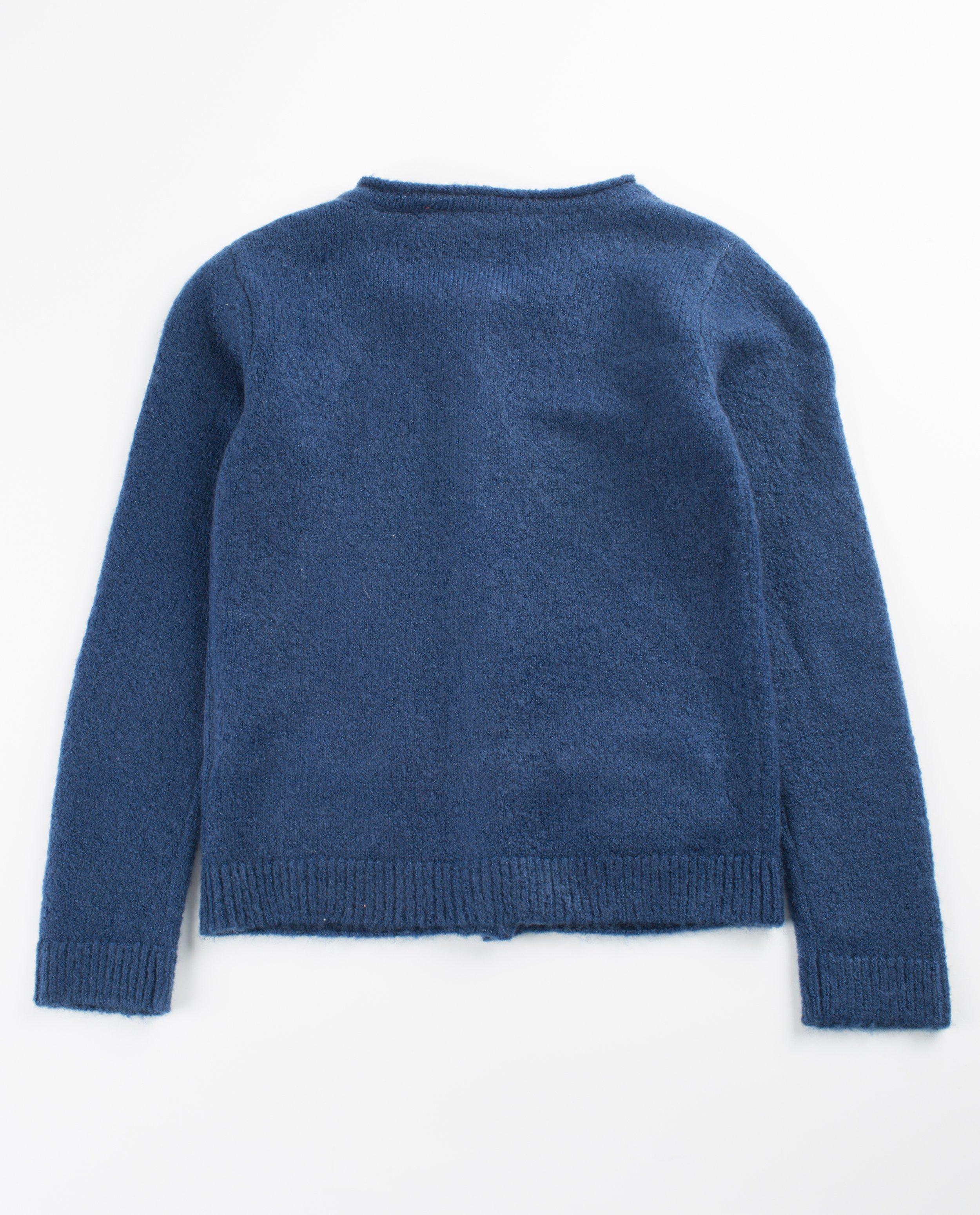 Cardigans - Blauwe cardigan Maya