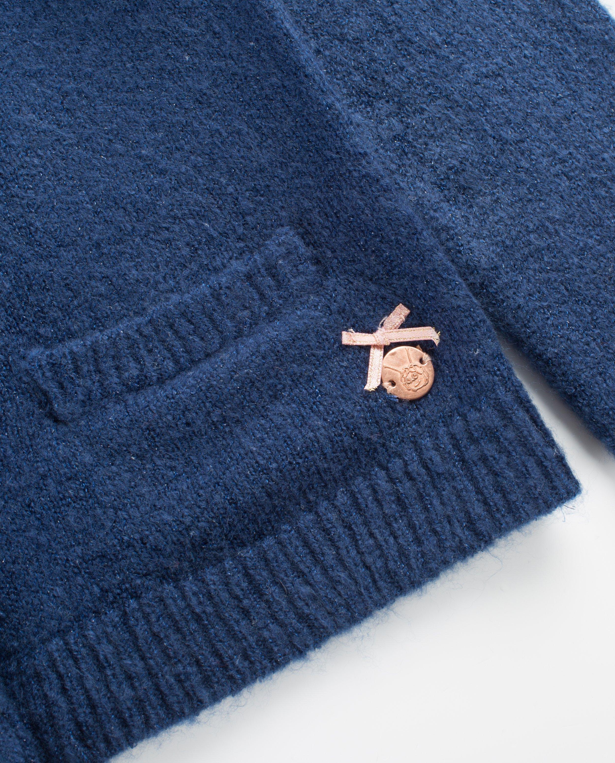 Cardigans - Blauwe cardigan Maya