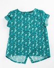 Blauwgroene blouse met print - null - JBC