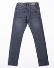 Jeans - Grijze skinny jeans van sweat denim