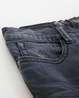 Jeans - Grijze skinny jeans van sweat denim