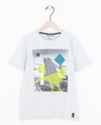 Donkergrijs T-shirt met urban print - null - JBC