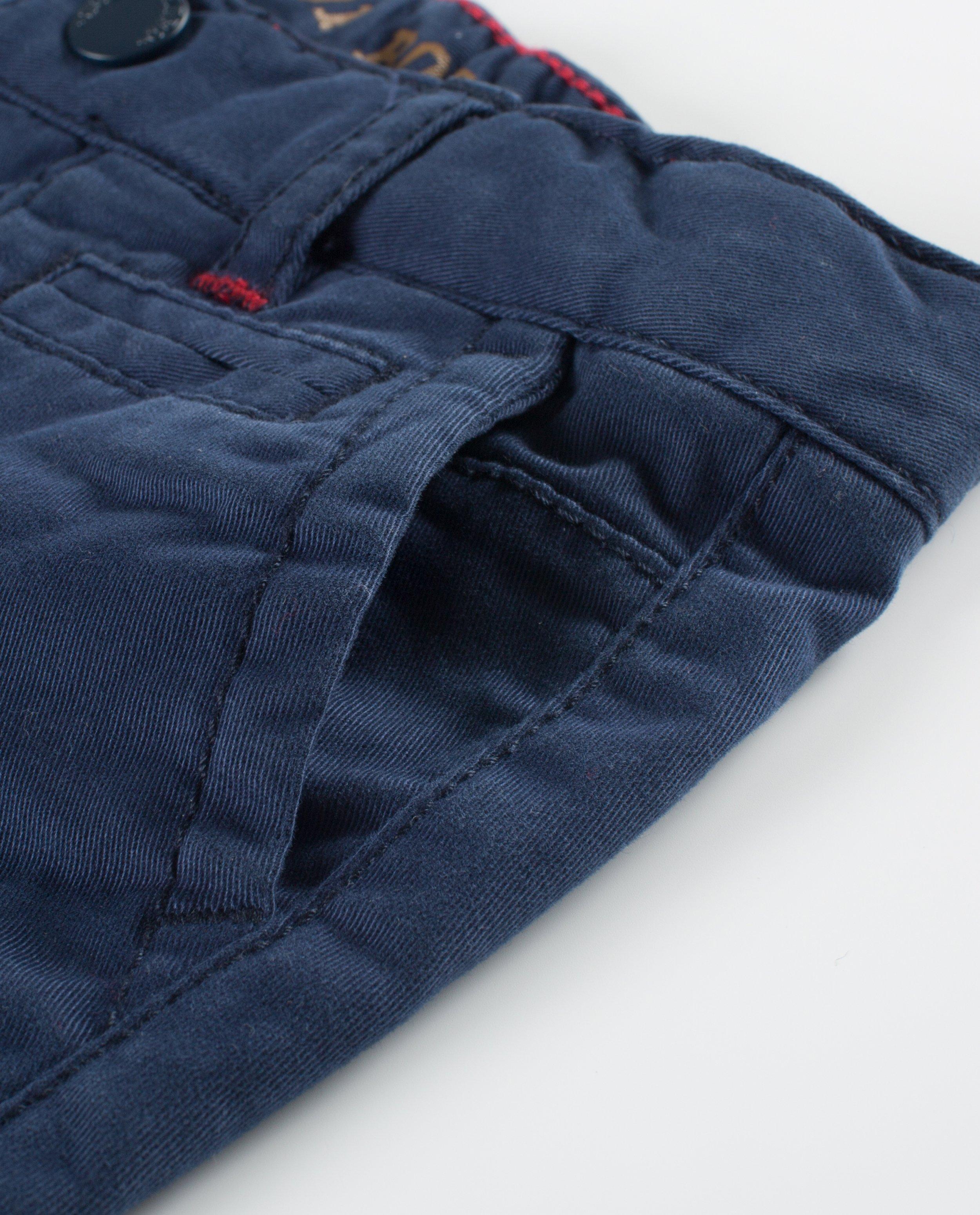 Broeken - Blauwe chino