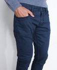 Broeken - Blauwe broek met slim fit