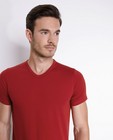 T-shirts - Aubergine T-shirt van biokatoen