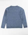 Pulls - Blauwe trui met opschrift