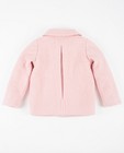 Jassen - Roze mantel met wol