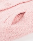 Jassen - Roze mantel met wol