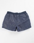 Shorts - Geweven short met glitterdraad