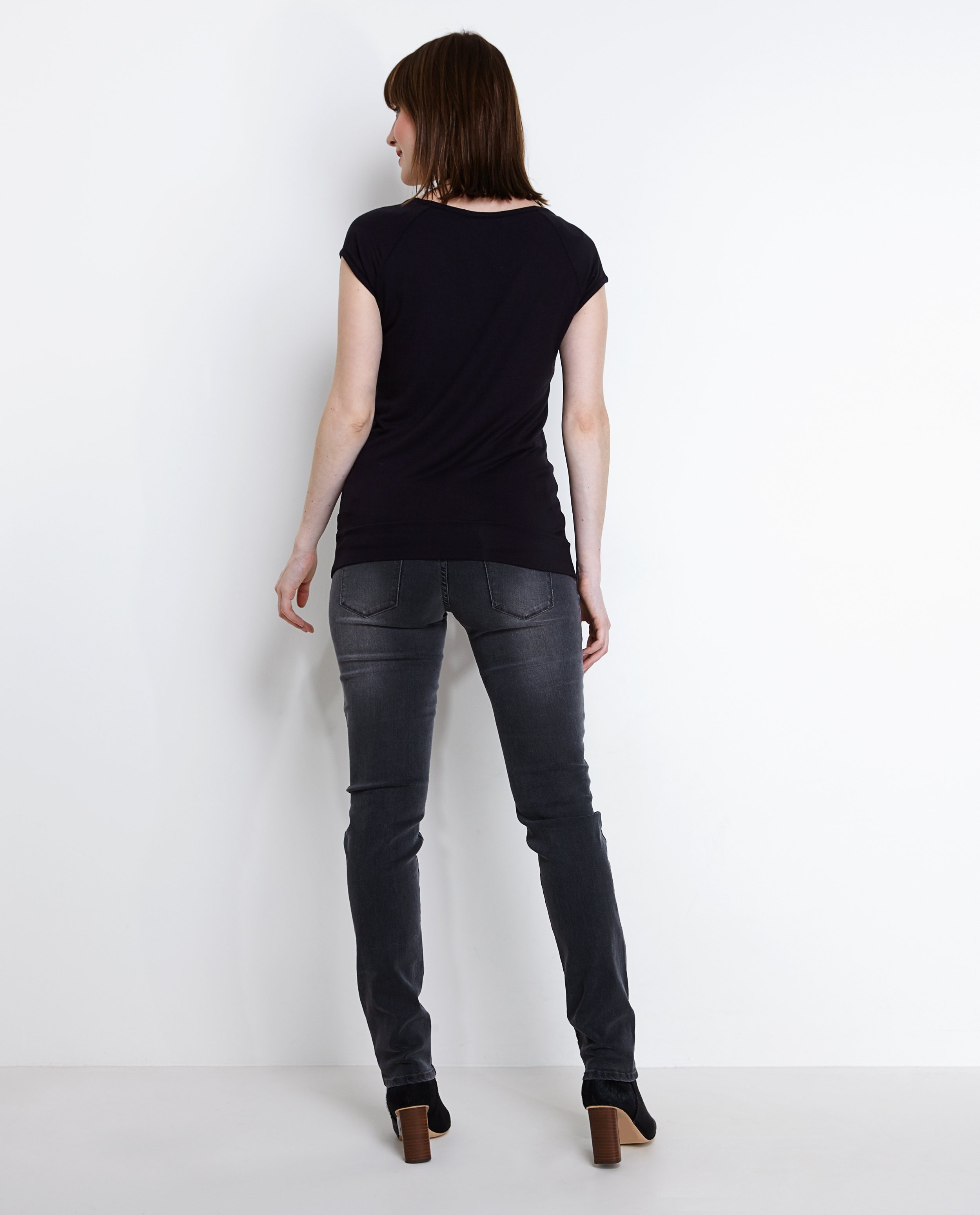 Jeans - Grijze stretchjeans met slim fit