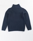 Truien - Donkerblauwe gebreide trui 