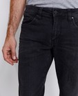 Jeans - Donkergrijze verwassen jeans