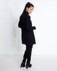 Manteaux - Zwarte mantel met klepzakken