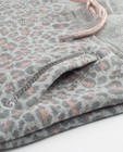 Broeken - Sweatbroek met luipaardprint 