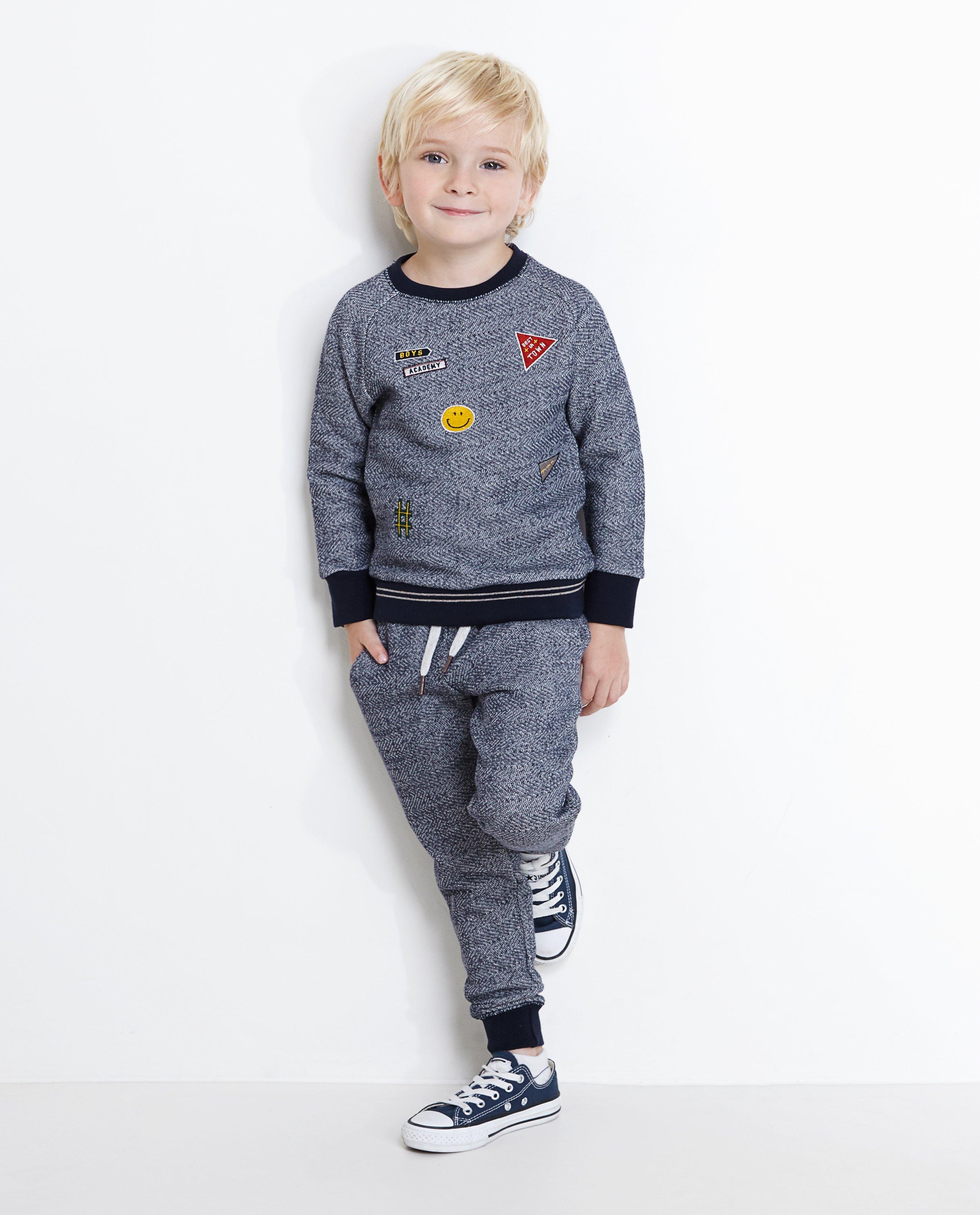 Blauwe sweatbroek - null - JBC