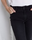 Jeans - Donkergrijze flared jeans