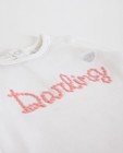 T-shirts - Roomwitte longsleeve van biokatoen