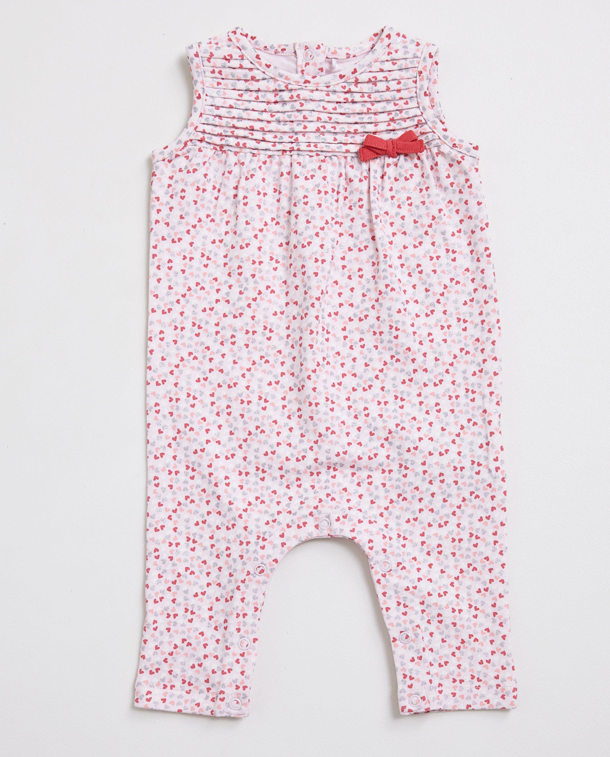 Speelpak met hartjes van biokatoen - Product Detail - meerkleurig - afbeelding nummer 1