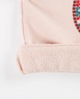 Sweats - Poederroze sweater met uil