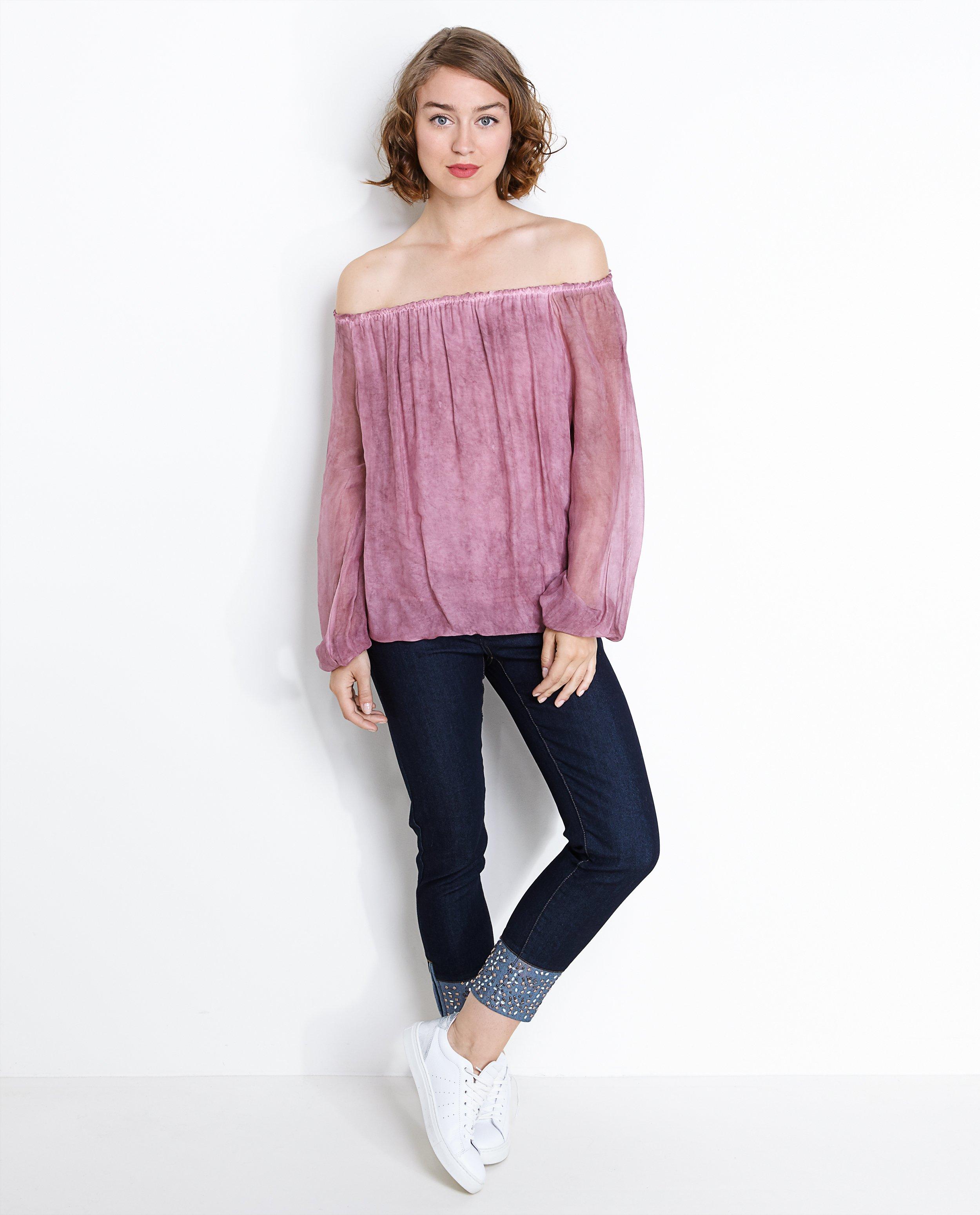 Chemises - Blouse met zijde